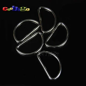 10pcs 100pcs 1000pcs Pack Metal Webbing 1-1/2" (38mm) D Ring Buckle  Leather Craft Dog Collar Bags Parts Accessories #FLQ015