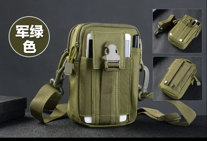 Тактическая карманная Спортивная уличная многофункциональная сумка для бега мобильного телефона с ремнем для мужчин wo Мужские Военные Вентиляторы водонепроницаемая сумка