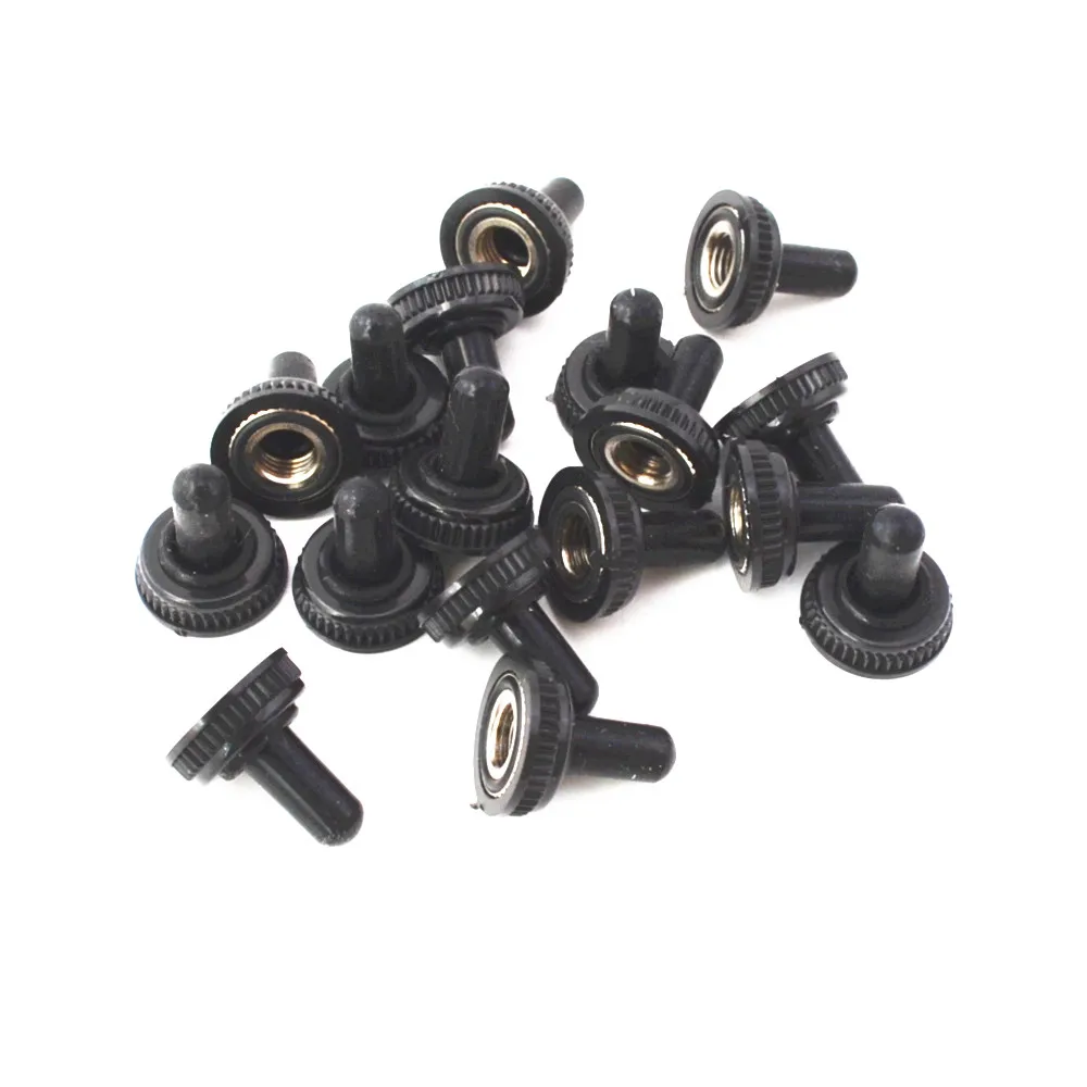 10Pcs 6mm toggle switch waterproof cap dust cap MTS Mini toggles cap WPC-05 waterproof glue cap