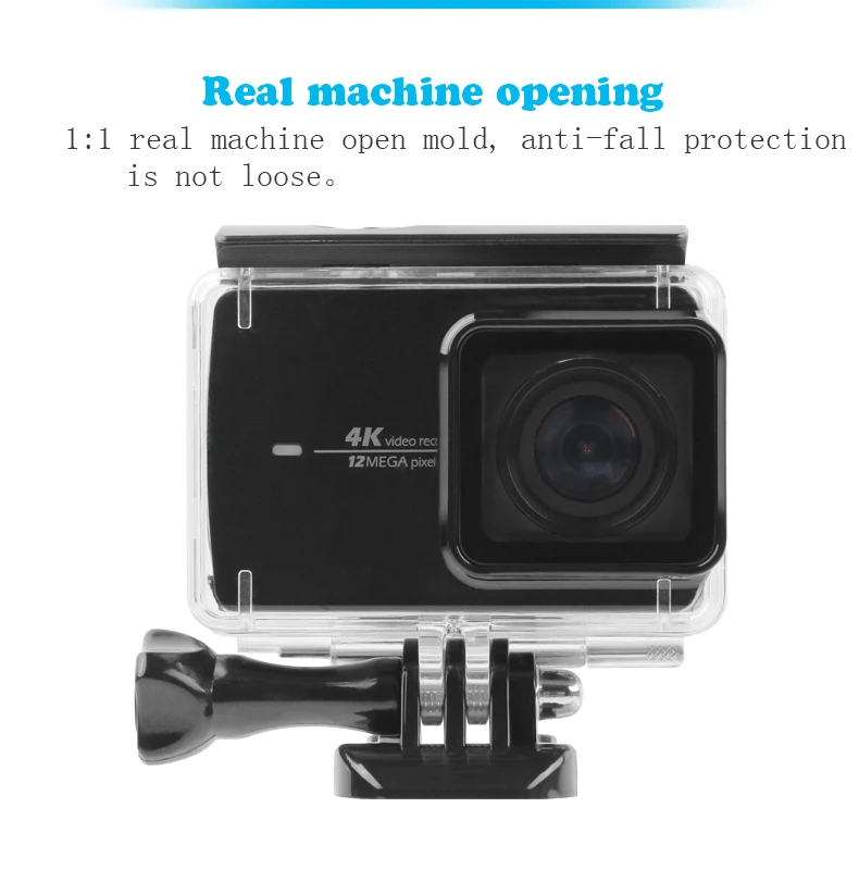 Для камеры Xiaomi Yi 4K 2 II 35m водонепроницаемый чехол для дайвинга чехол для подводной съемки защитный чехол для сенсорного экрана