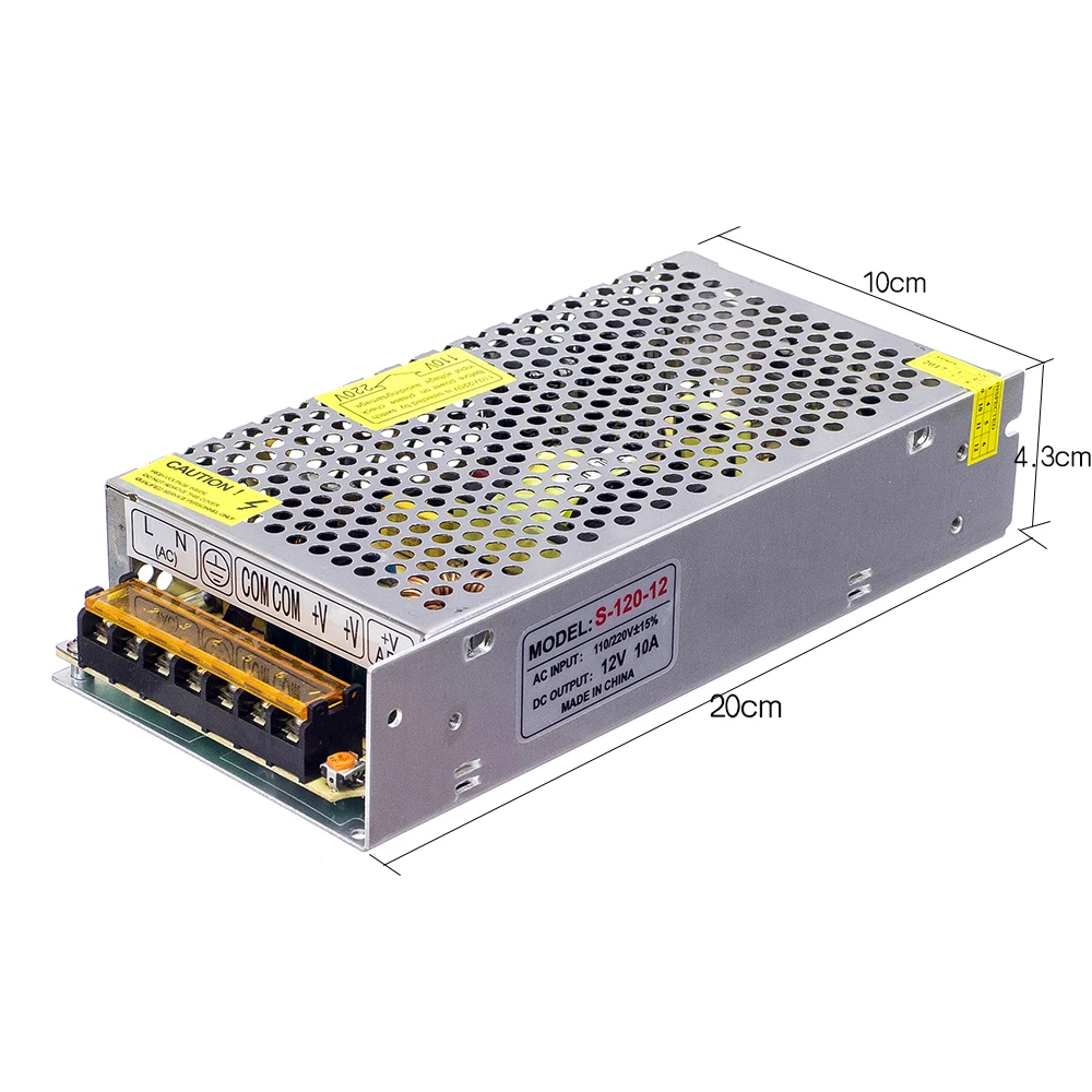 Блок питания для светодиодсветильник ленты SMD 5050 3528 1A 2A 3A 5A 8A 10A 12A 15A 20A 30A 40A AC 110V 265V к