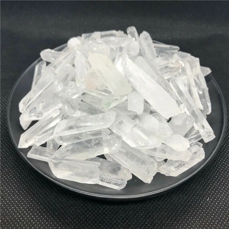 

100g Natural Clear Point Quartz White Crystal Raw Stone Terminated Wand Specimen