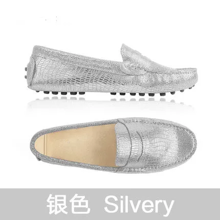 Blingling New 2022 Genuine Leather Women Flats Lady Loafers Casual Shoes Moccasins Spring Autumn Flat Shoes Handmade Woman Shoes