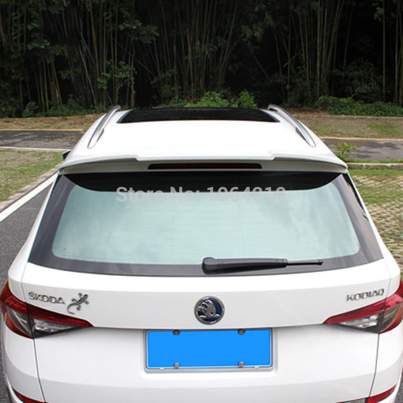 MONTFORD пригодный для Skoda Kodiaq 2017 2018 2019 Новый ABS Пластик внешний задний спойлер