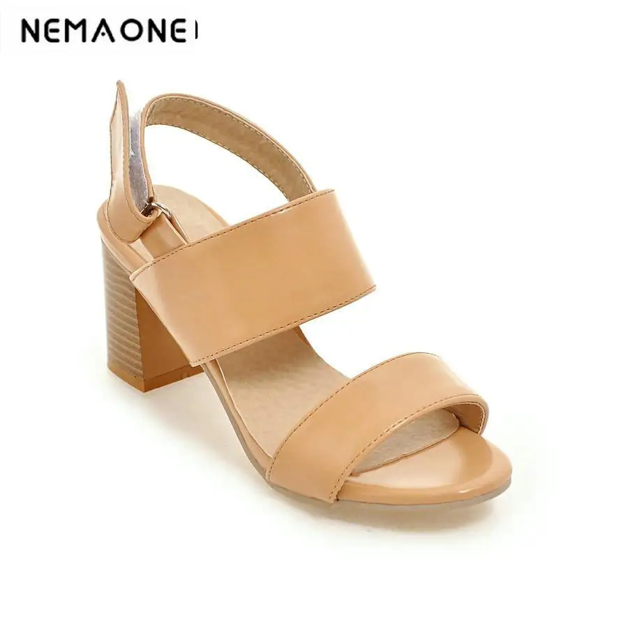 

Women's Summer Shoes Thick Heel Sandals square heel women Shoes Female Casual Summer Sandals