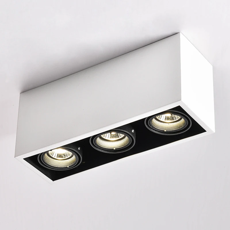 Us 94 76 8 Off Led Ceiling Lights Spot Led Lamps Illumination Gu10 3 5w Led Bulbs Rectangle Ceiling Light Lamp Decorations Lighting For Living In