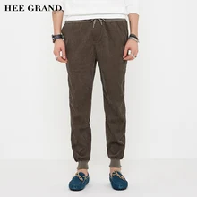 Hee grand männer hosen casual hosen frühling corduroy mid-taille pluderhosen kleinen-rand mode hosen mkx1085