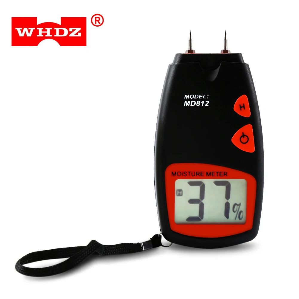 WHDZ MD812 LCD Wood Moisture Meter Protable Digital Humidity Tester