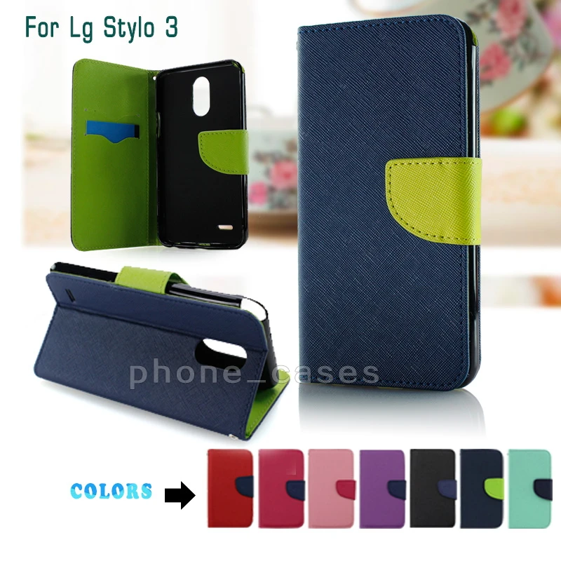 50/Pcs PU Leather Flip Wallet Phone Case For iphone 7