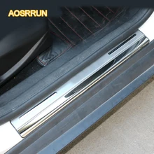 Stainless Steel Door Sill Scuff Plate Trim Car Accessories for Ford Focus 3 2 Hatchback Sedan 2006 2008 2009 2010 2011 2012 2013