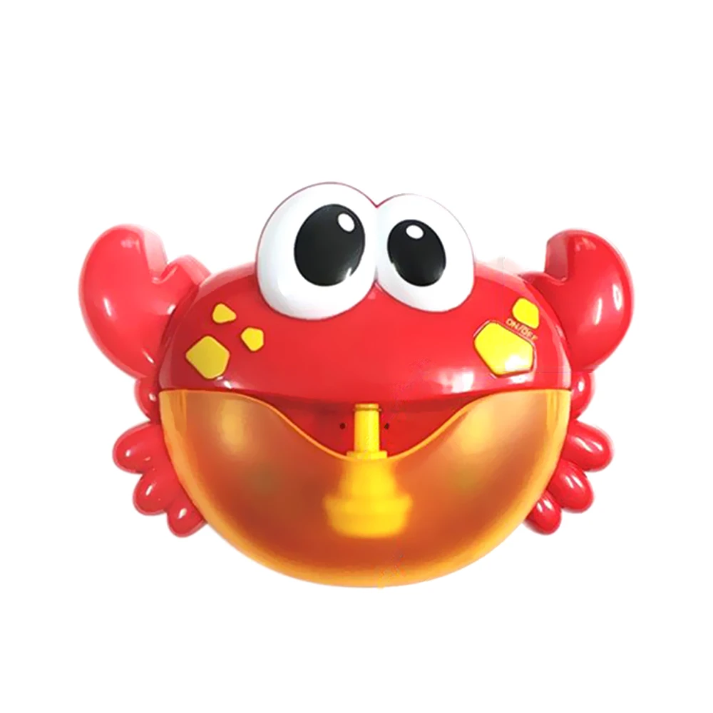 

Baby Bath Toys Bubble Crabs Funny Bath Music Bubble Maker Pool Swimming Bathtub Soap Machine Bathroom Toys For Children Kids