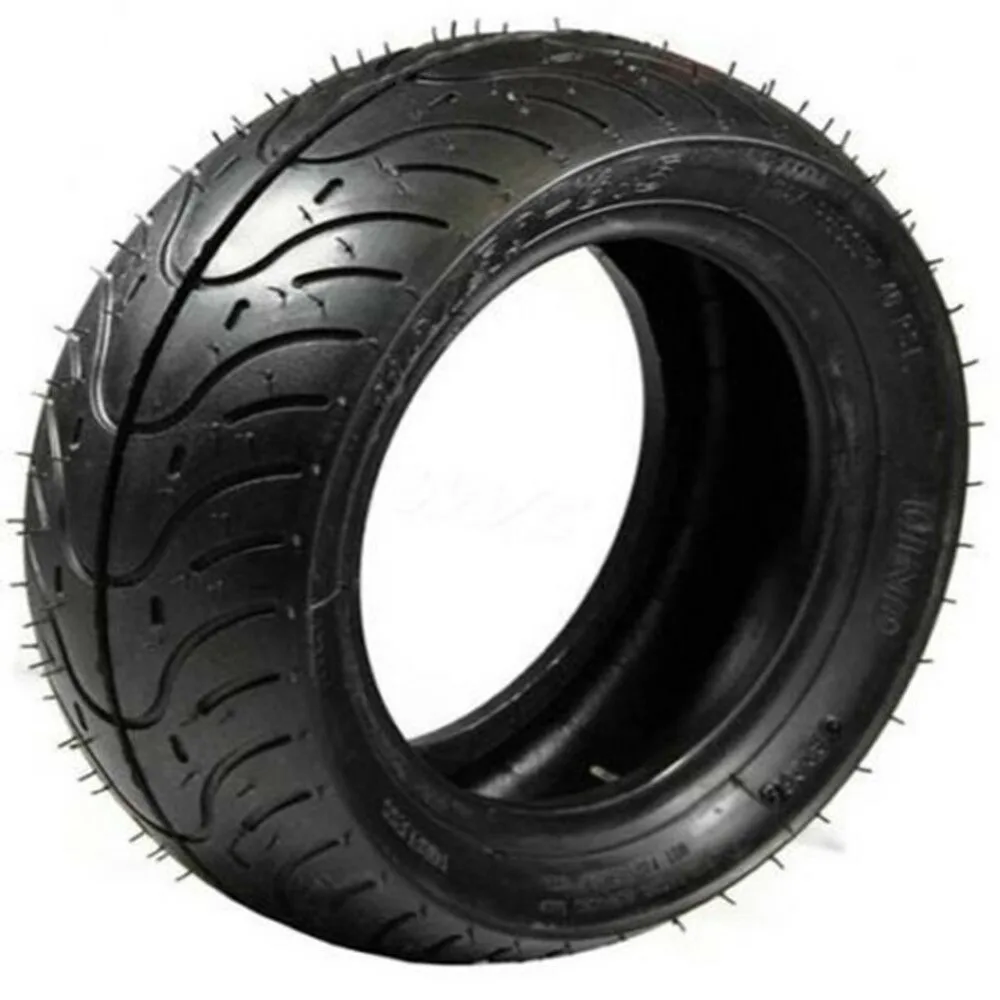 

Qinda Tire 110/50-6.5 Treaded Tyre Tire + Tube for 47cc 49cc Mini Pocket bikes motorcycle INS