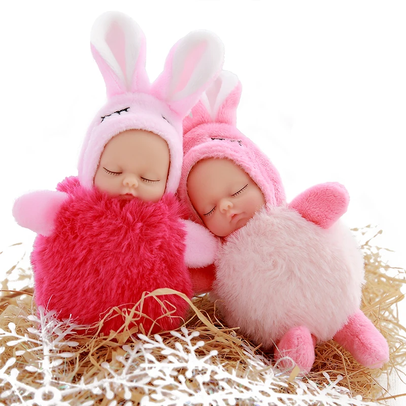 Маленькая кукла kawaii Bjd bebe Плюшевая Кукла reborn подвеска для детей рождественский