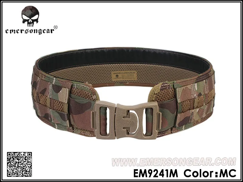Emersongear мужской охотничий боевой военный пояс Emerson MOLLE несущий тактический ремень EM9241 черный койот мультикам