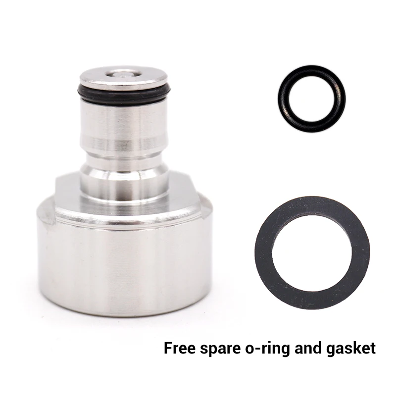 

Stainless Steel Carbonation Cap, Ball Lock Type, fit soft drink PET bottles, Homebrew Kegging, Free Shipping