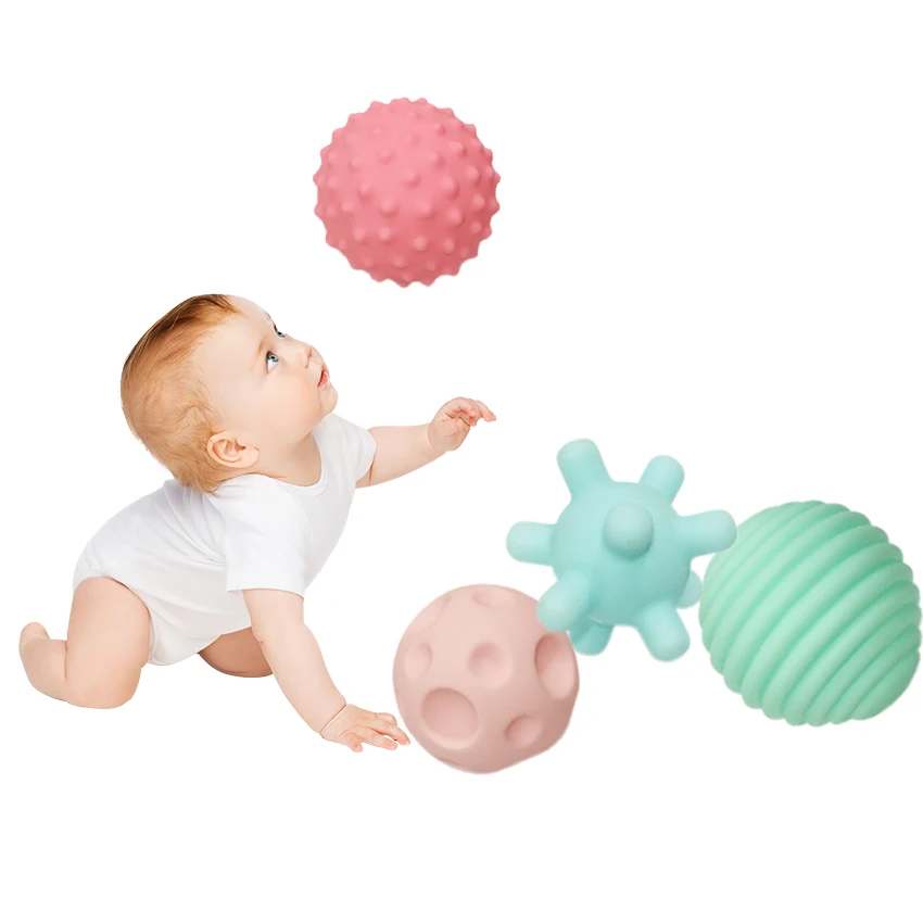 Buy Full Set 4PCS Baby Bathing Soft Ball Toys