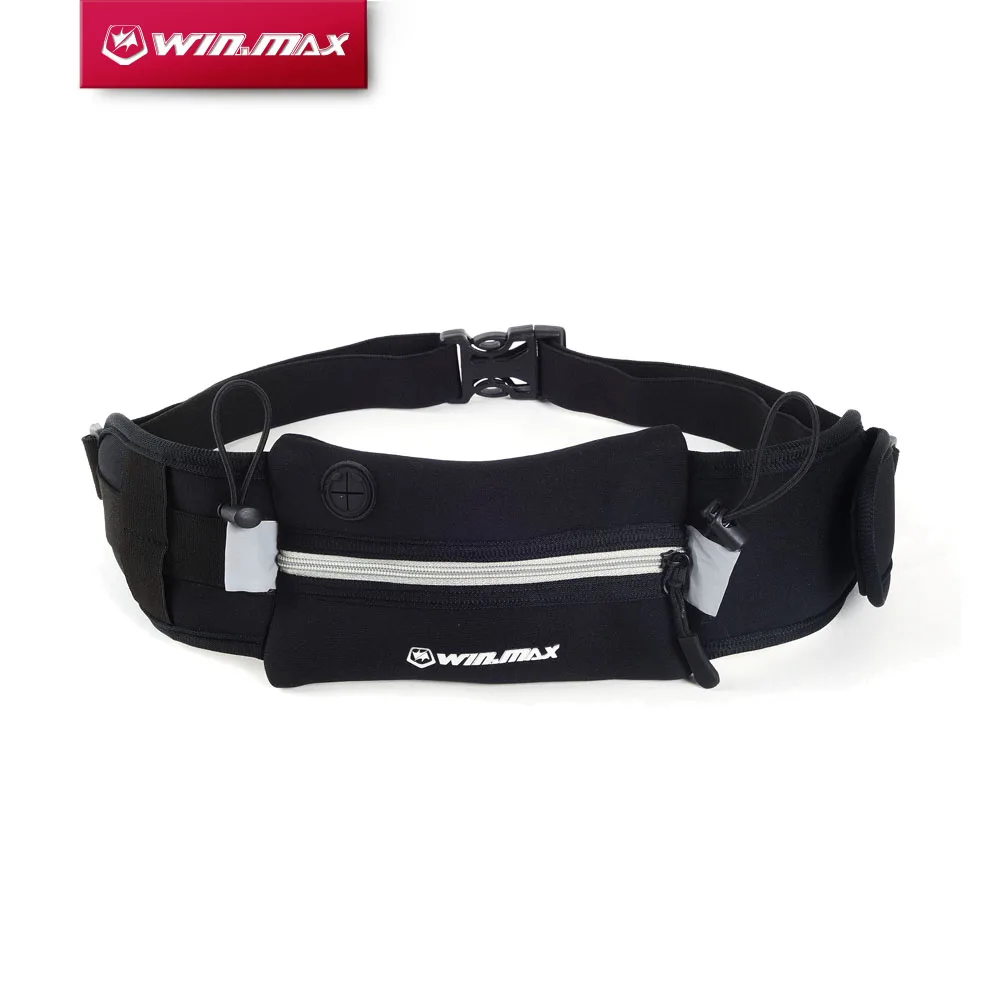 

WINMAX New Outdoor Sports Men Women Close-fitting Running Waist Pack Cycling Neoprene Running Belt Running Bag
