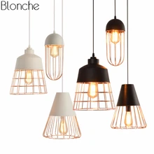 black and rose gold pendant light
