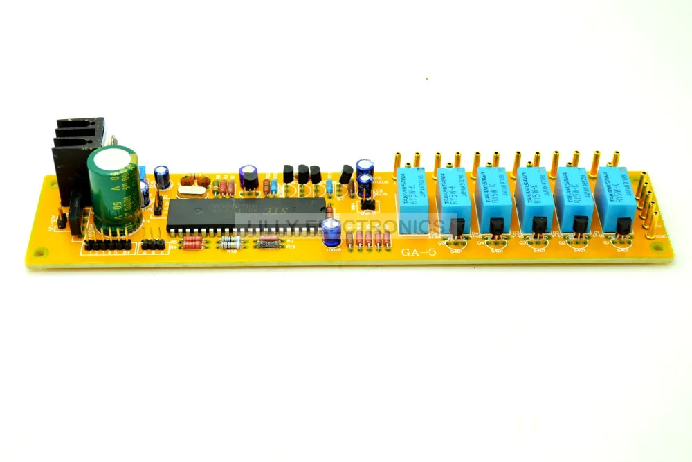 Lite GA-5 4 ALPS Remote volume control 4 ways board combined motor AC9-12V RCA input