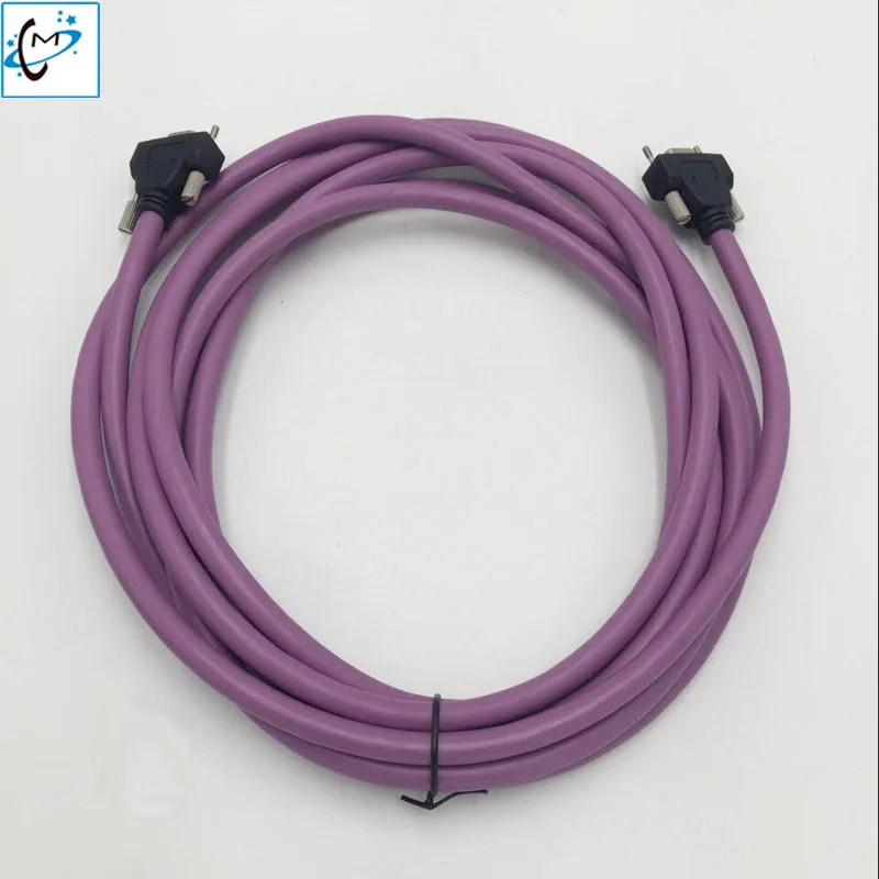 

Large format printer Gongzheng GZ PQ512 printhead main data cable 14pins 6M high density cable PCI date cable