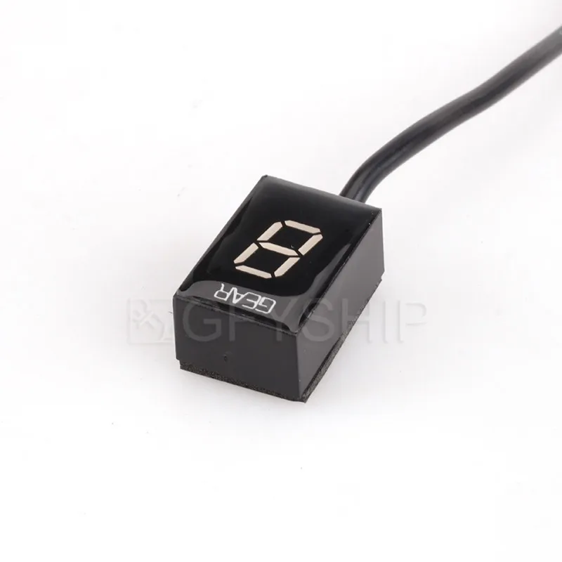  For Yamaha FZ1 FZ6 FZ6R FZ8 FZ400 FZH150 FZN150 FZ16 FZS LED Electronics 1-6 Level Gear Indicator M - 32891498735