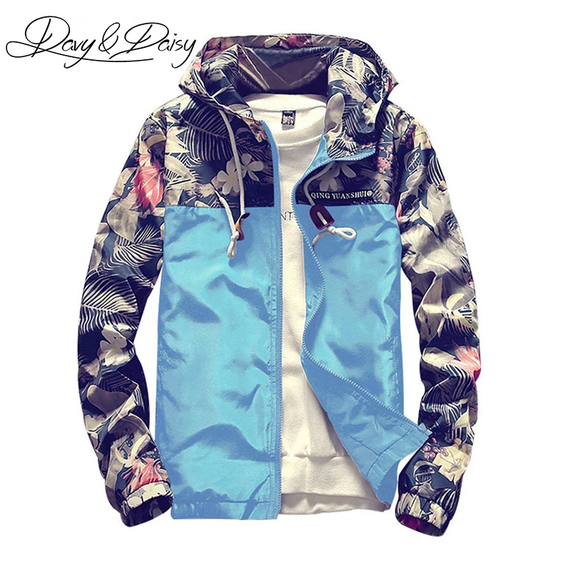 bomber estampada hombre