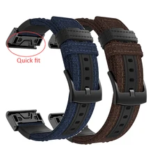 26mm Quick Fit Woven Nylon Sweatproof Watch Band Strap for Garmin Fenix 5X /5X Plus/Fenix 3/3 HR/D2 Bravo Charlie/MK1 Wristband 26mm Quick Fit Woven Nylon Sweatproof Watch Band Strap for Garmin Fenix 5X /5X Plus/Fenix 3/3 HR/D2 Bravo Charlie/MK1 Wristband