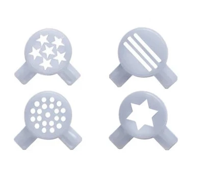 

Hexagram and Fancy Modelling Caps for Soft Ice Cream Machine 4 Types in One Set