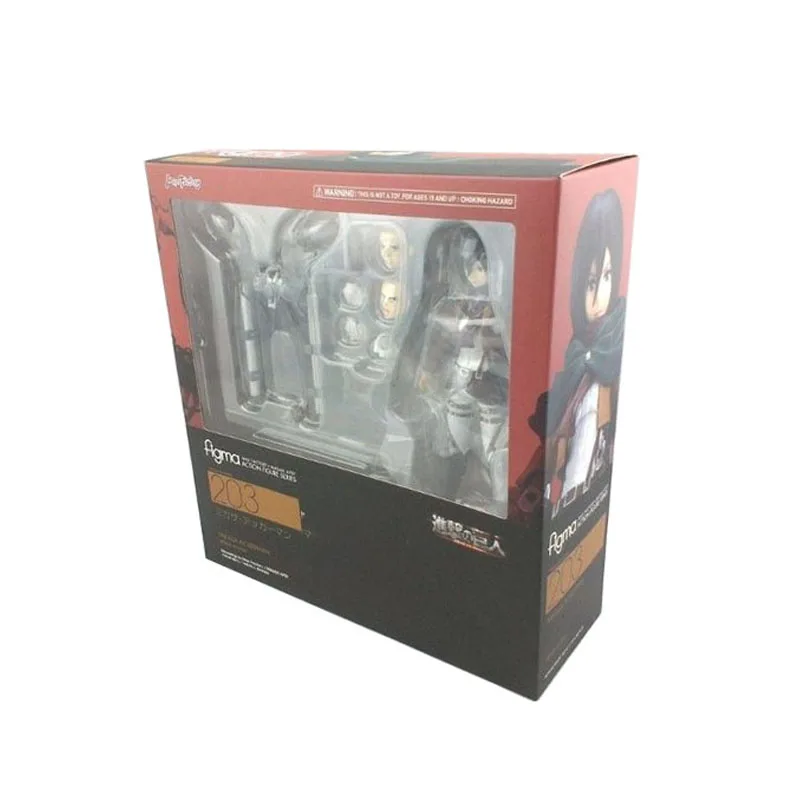 Горячая аниме фигурка игрушка модель Shingeki No Kyojin атака на Титанов 15 см Микаса