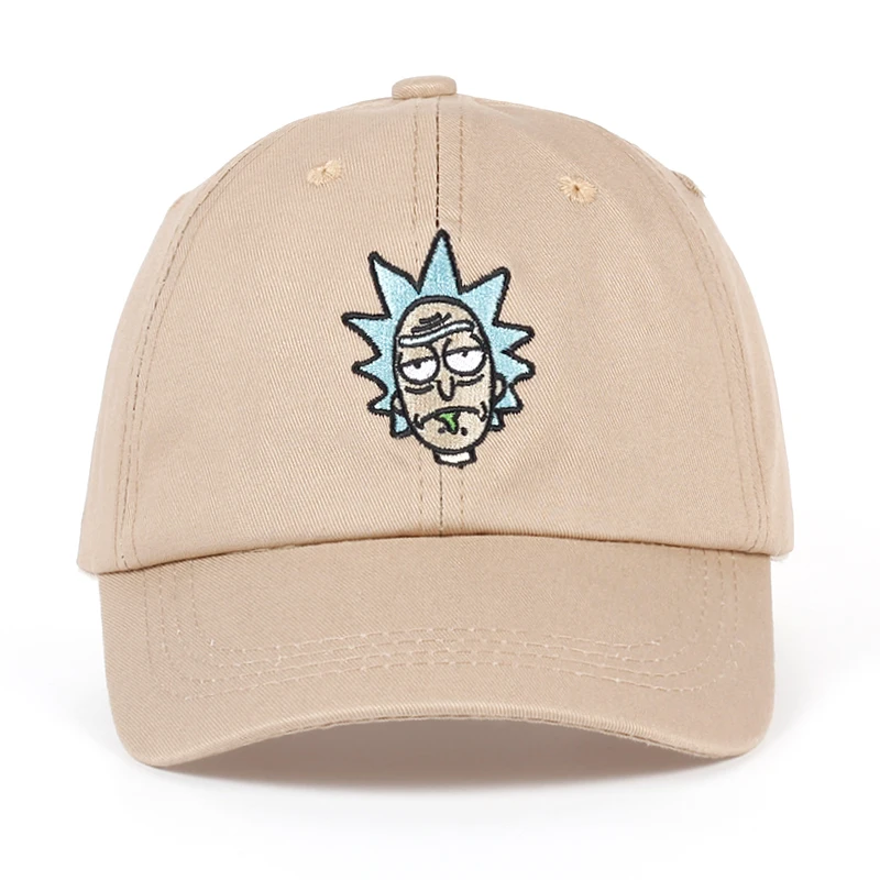 ريك و Morty قبعة جمع مجنون ريك البيسبول الأمريكية أنيمي القطن المخلل ريك أبي قبعة التطريز Snapback أنيمي كاب