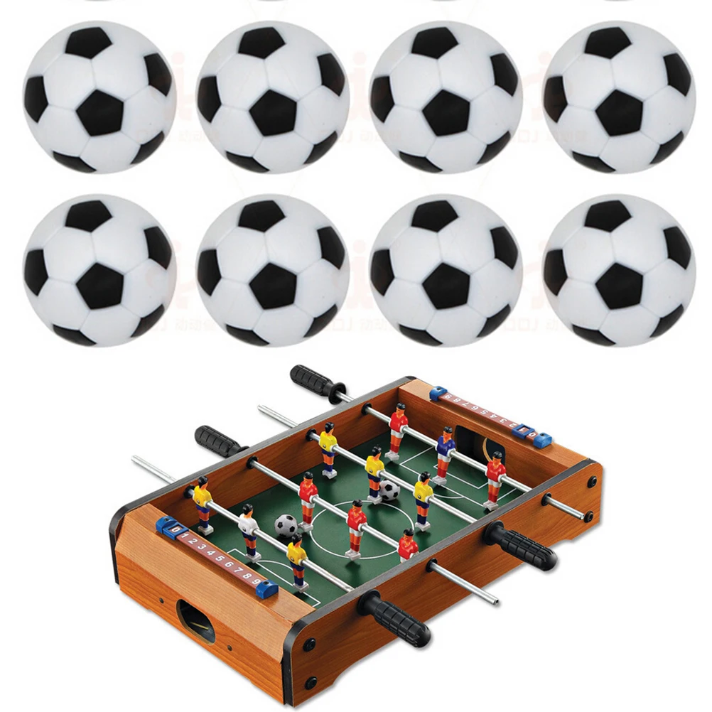 10PCS dia 32mm Plastic Foosball Table Football Soccer Ball Football
