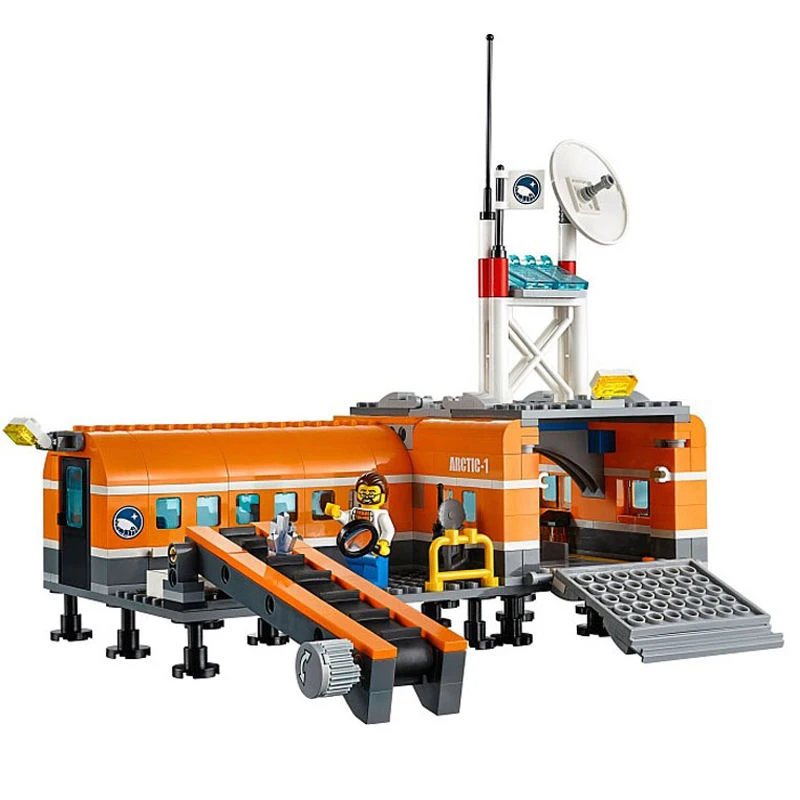 10442 783Pcs City Arctic Base Camp Model Buildinlg Blocks Bricks Toys hobbies For Children Gift 60036 Legoings 10442 783Pcs City Arctic Base Camp Model Buildinlg Blocks Bricks Toys hobbies For Children Gift 60036 Legoings