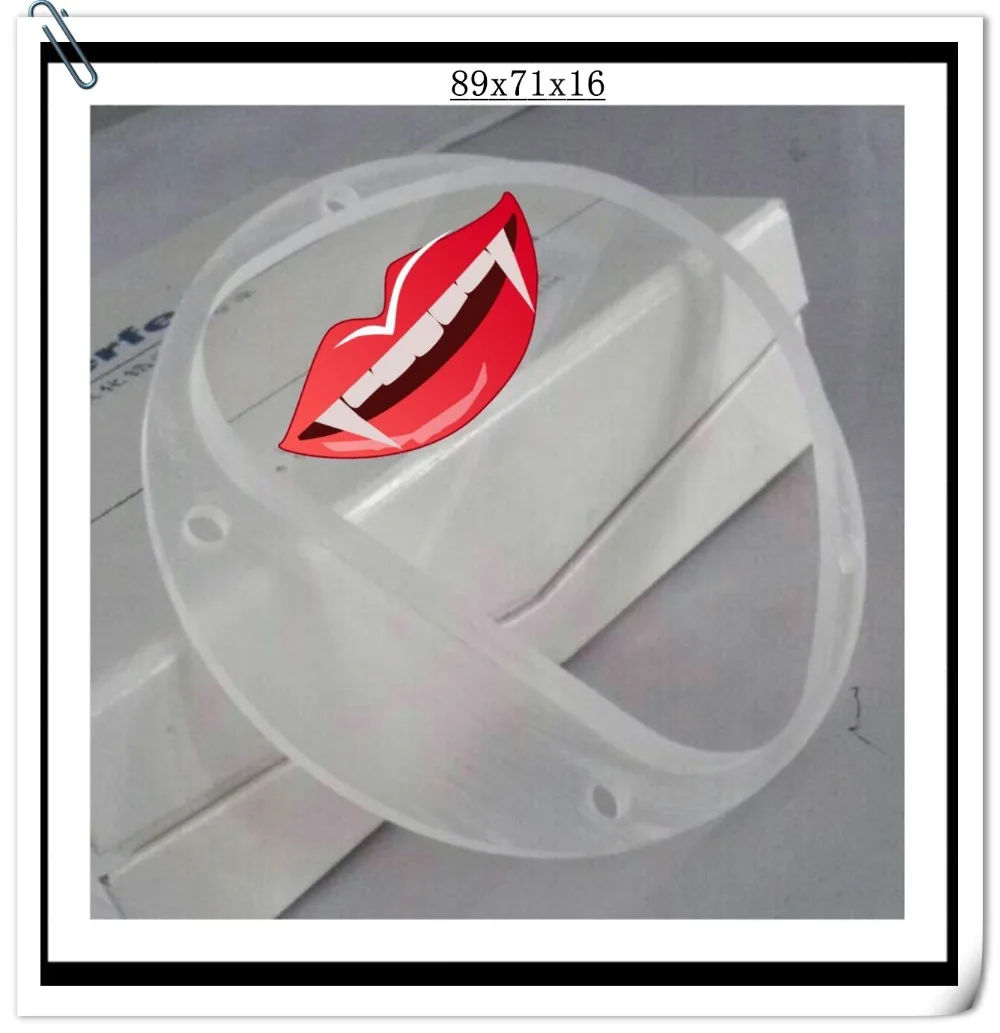 

89x71x16mm Translucent PMMA Dental Amann Girrbach CAD CAM Milling,Dental Lab Clinic material for Crown and Bridge,