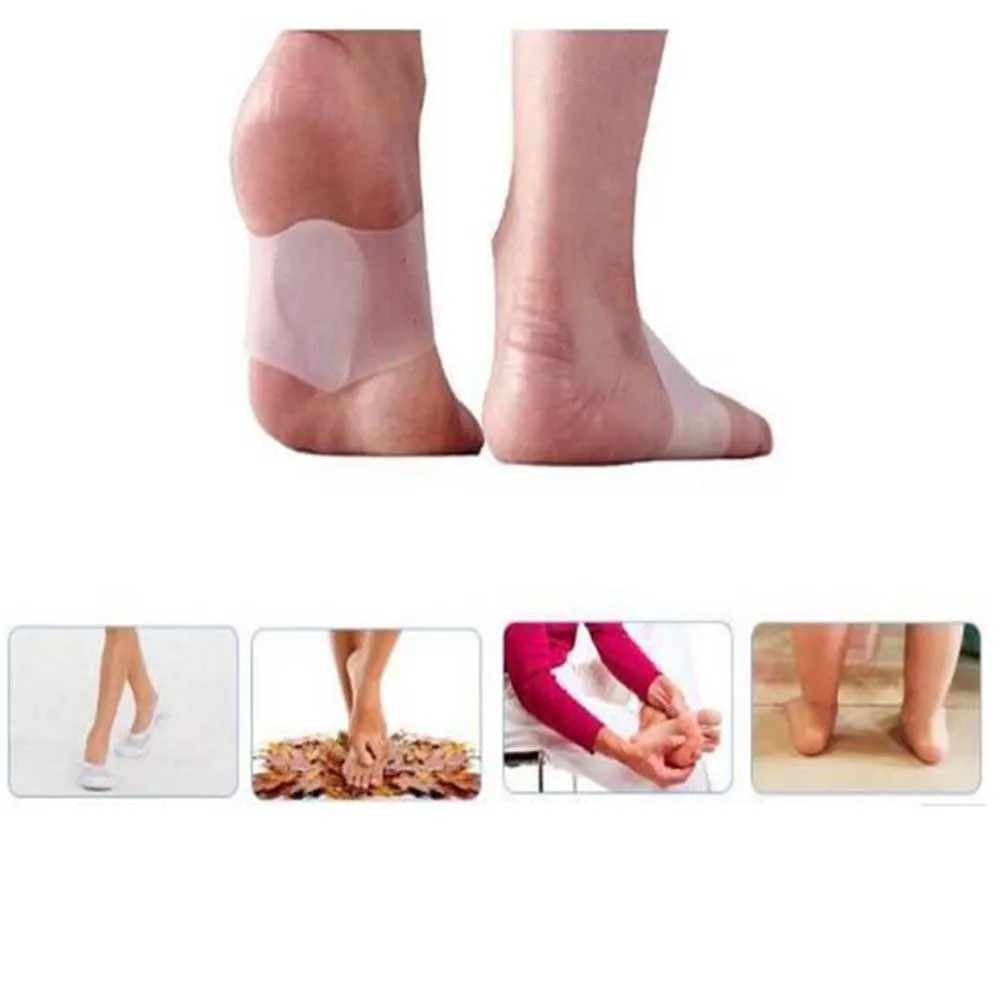 

1Pair Plantar Fasciitis Therapy Wrap Heel Arch Support Pain Relief Sleeve Cushion Fast Heel Pain Relief Protective Heel Socks