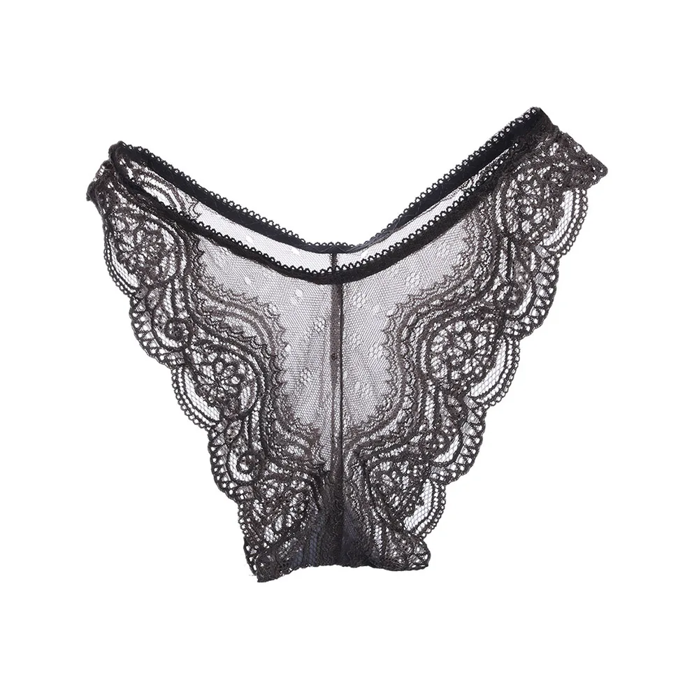 

Random Color !!! Women Sexy Design Panties Fashion Lace Underwear Brief Bikini Breathable Knickers Lingerie Thongs G-string