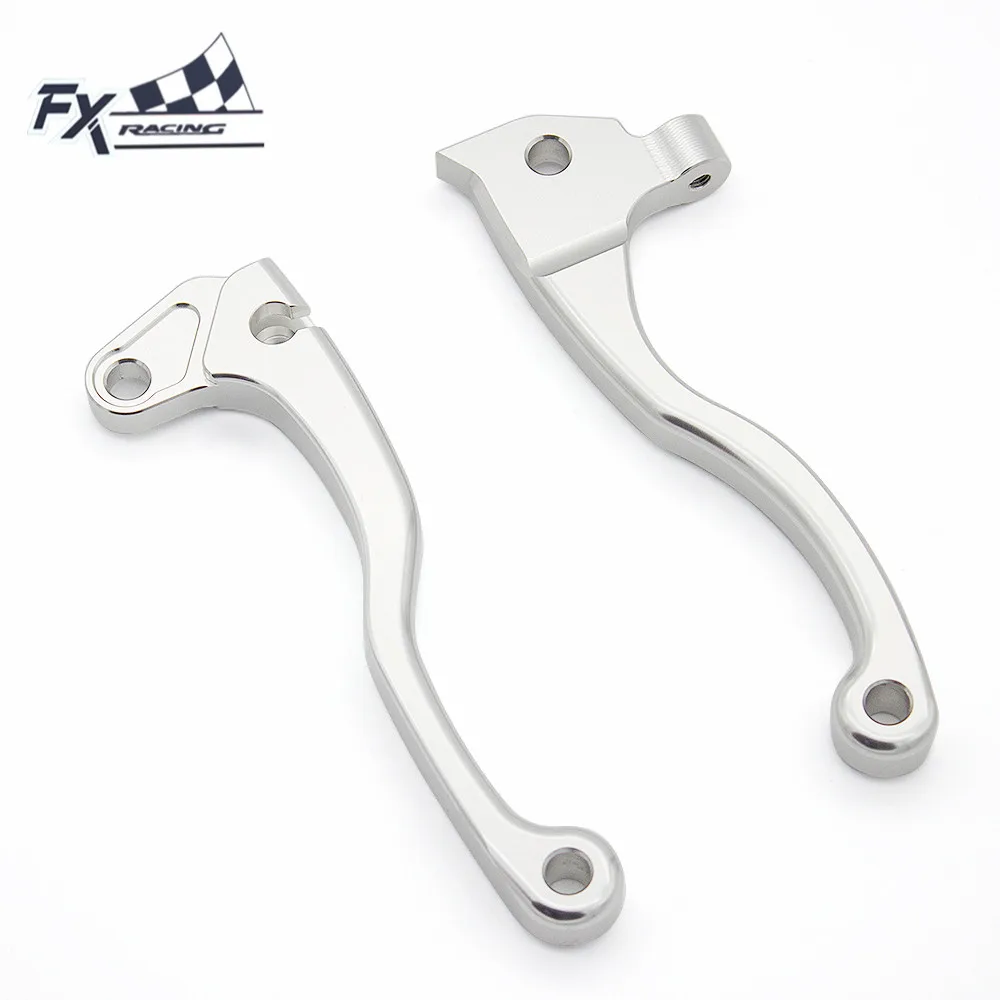 Chrome Aluminum Motorcycle Dirt Pit Bike Brake Clutch Lever For Yamaha