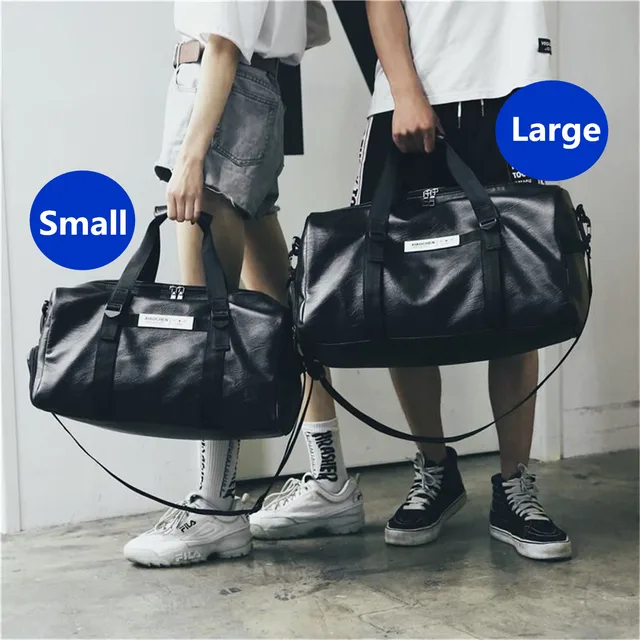 2019 torba podróżna z butami kieszenie PU skórzane torebki o dużej pojemności czarny bagaż dla mężczyzn kobiety Duffle Totes pakiet torba czarny tanie tanio Aequeen Moda zipper Stałe Podróż torba WOMEN Miękkie Travel Bag Luggage PU Leather Wszechstronny Torby podróżne SKUA58218 2019 torba podróżna z butami kieszenie PU skórzane torebki o dużej pojemności czarny bagaż dla mężczyzn kobiety Duffle Totes pakiet torba czarny tanie tanio Aequeen Moda zipper Stałe Podróż torba WOMEN Miękkie Travel Bag Luggage PU Leather Wszechstronny Torby podróżne SKUA58218