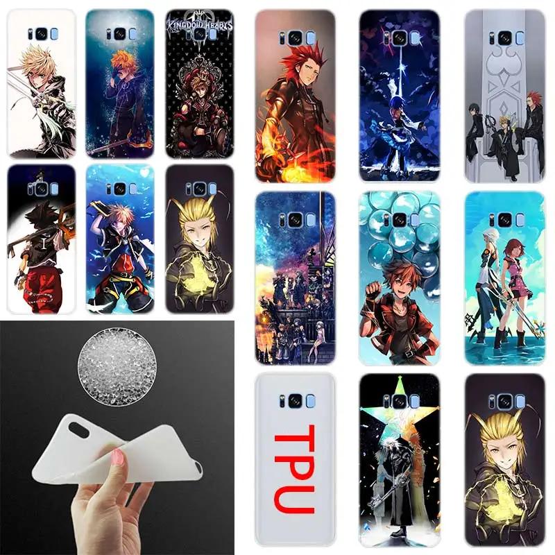 

anime kingdom hearts Silicone Case Cover For Samsung Galaxy S10 Plus S8 S9 Plus S7 S6Edge S5 Note 10 8 9 Phone S10 E S9 S8 S7 S6