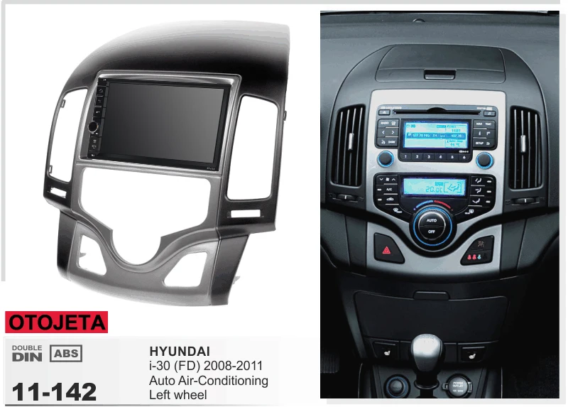 

Car radio with frame Android 9.1 Autoradio GPS Player for HYUNDAI I-30 i30 FD 2008-11 AT LHD Multimedia recorder stereo device