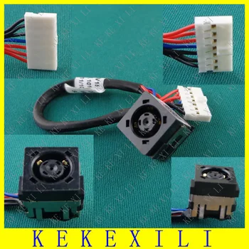 

DC Power Jack Connector Power Harness Port Plug Socket with cable for DELL Ins N5050 N5040 M5040 50.4IP05.101 7 cables