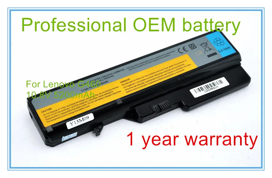 Baterias de Células de Laptop 5200mah para G460 Bateria G470 Z460 Z470 G560 V360 Z560 V560 E47 Z370 Z465 B570 B575 V470