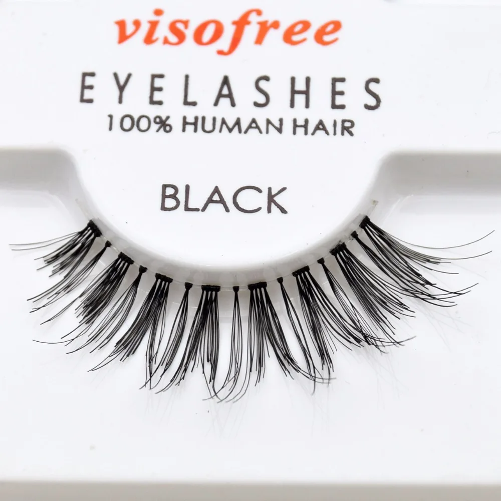 Ресницы Visofree натуральные 100% ручной работы 12 пар|human hair lashes|eyelashes naturalnatural eyelashes |