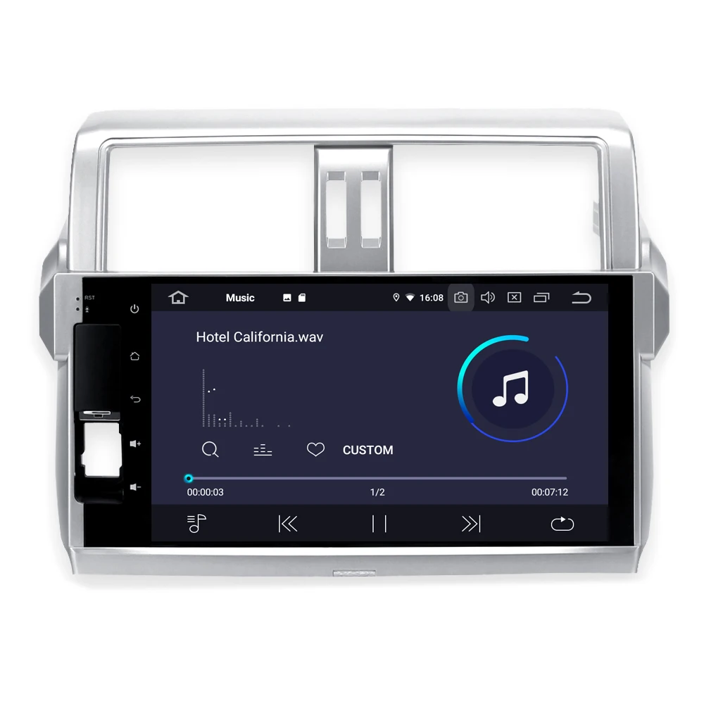 Clearance For Toyota Prado 150 2014 2015 2016 Android 9.0 Auto Car Radio Stereo GPS Navigation Navi Media Multimedia System PhoneLink 3