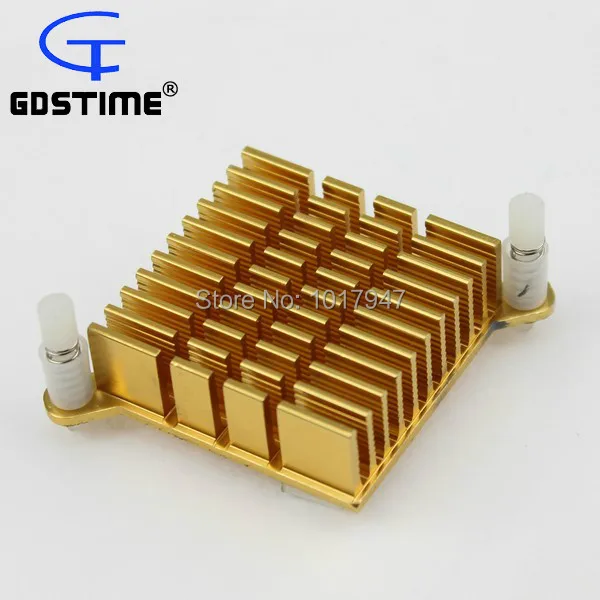 

50 Pieces lot IC Chip CPU Computer Northbridge South North Bridge Cooler Cooling Heatsink 38mm x 38mm x 13mm