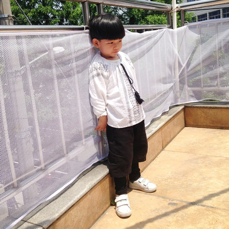 

2M / 3M Length Railing Stairs Balcony Safety Protecting Net Baby Safety Fence Anti Falling Net Household Child Safety Products