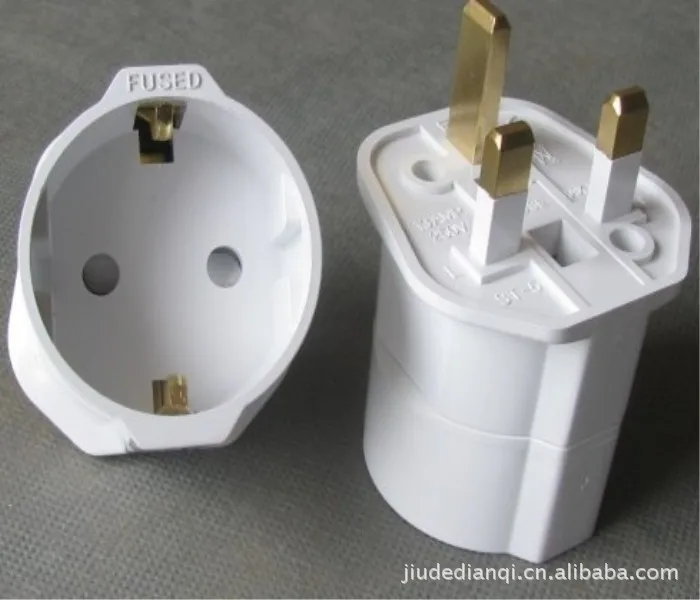 European standard conversion British plug socket British plug turns 13