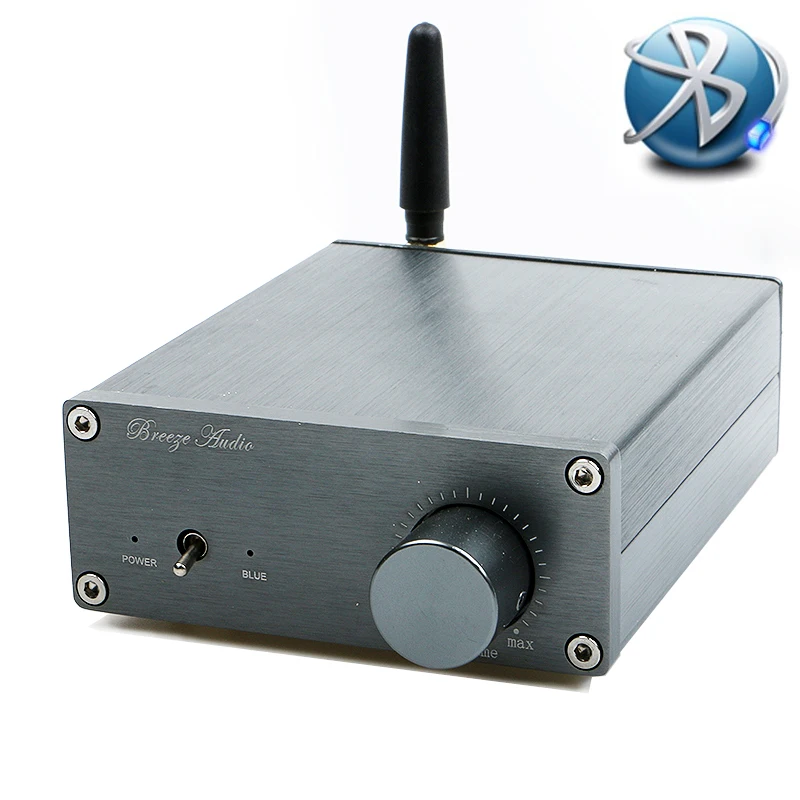 

Breeze Audio MINI HIFI 2.0 BL10B Bluetooth 4.0 Desktop High-Fidelity Digital Amplifier TPA3116 audio 50WX2 DC12V-25V