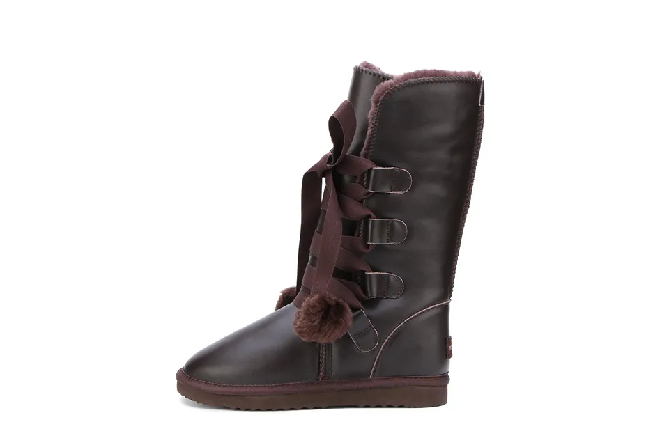 MBR FORCE/классические женские зимние ботинки; кожаная зимняя обувь; bota feminina botas mujer zapatos; женские водонепроницаемые зимние ботинки