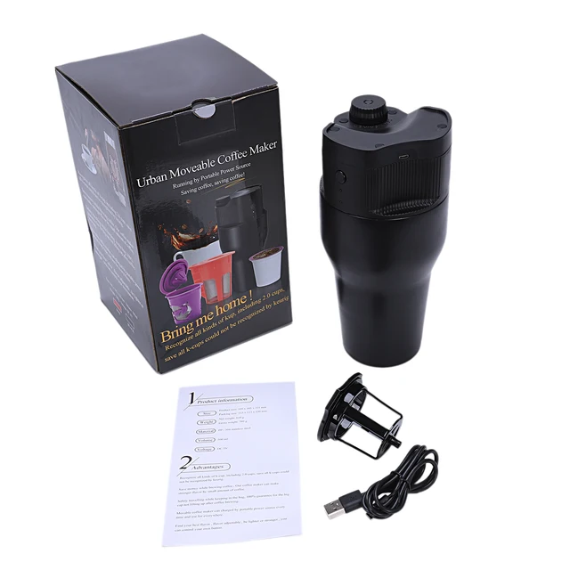 Cheap Portable USB Electric Coffee Machine Coffee Maker Quick Brewing Coffee automatic filter Tea Coffee Strainer kitchen accessorie