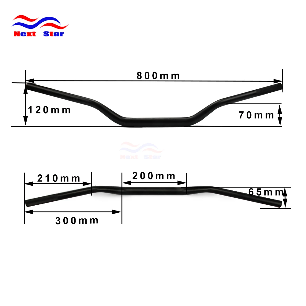 Мотоциклетные ручки 1/4 &quot28 мм для KTM EXC EXCF XC XCF XCW XCFW SX SXF SXS YZF KX KLX RMZ 1/8 125 250 350 450 525|Руль